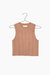 The Farrah Top In Tan