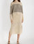 The Sofie Skirt In Cream - Cream