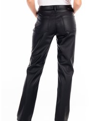 Montana Black Faux L Pant