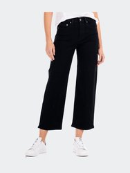 Savannah Solid Black Pant - Solid Black