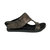 Asta Sandal - Metallic Flips To Black