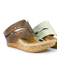 Bria Sandal - Beige/Cream