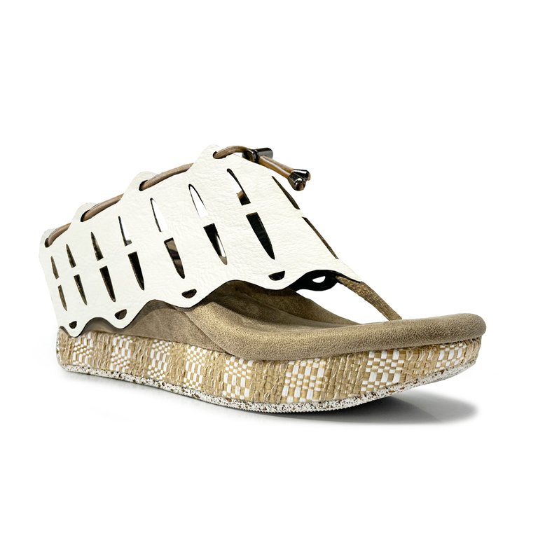 Inca 3 Sandals - Tan Flips To White - Tan/White