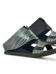 Kleo 6 - Metallic Teal Flips to Black - Metallic Teal/Black