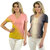 Reversible & Adjustable V-Neck Top - Horizon-Coral/Sunstream