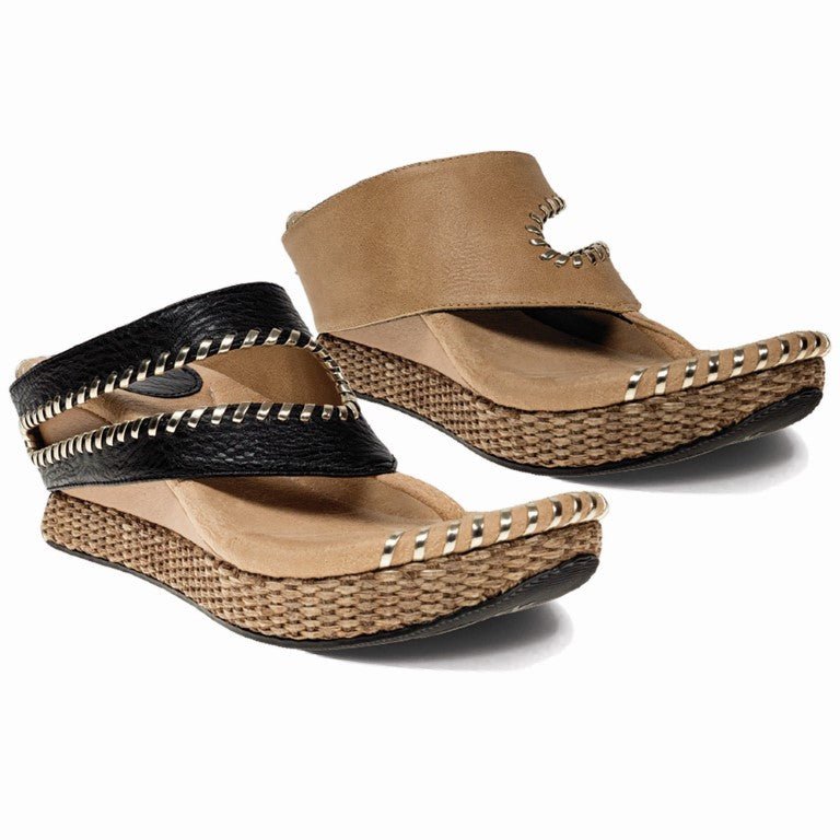 Tita 2 Sandal - Black Flips To Beige - Black/Beige