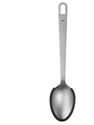 SERVIZIO Serving spoon with silicone rim