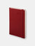 Moleskine Classic L Hard Cover Ruled Notebook - Amaranth Red