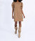 D'Orsay Dress - Beige