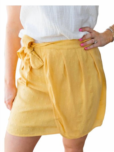 MOLLY BRACKEN Flower Field Skirt In Yellow product