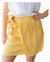 Flower Field Skirt In Yellow - Yellow