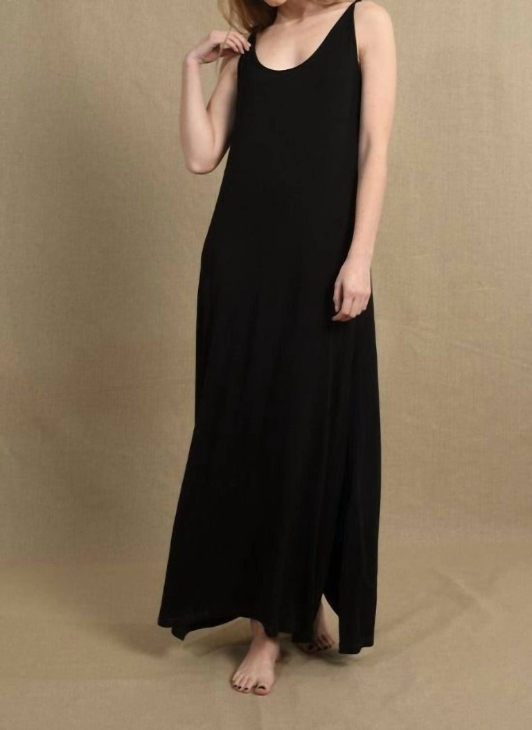 Long Maxi Dress - Black