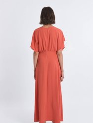 Long Vneck Maxi Dress