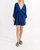 Loose Fitting Dress In Navy - Navy