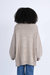 Open Front Cabled Jumper Cardigan