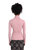 Ribbed Turtleneck Sweater In Pink