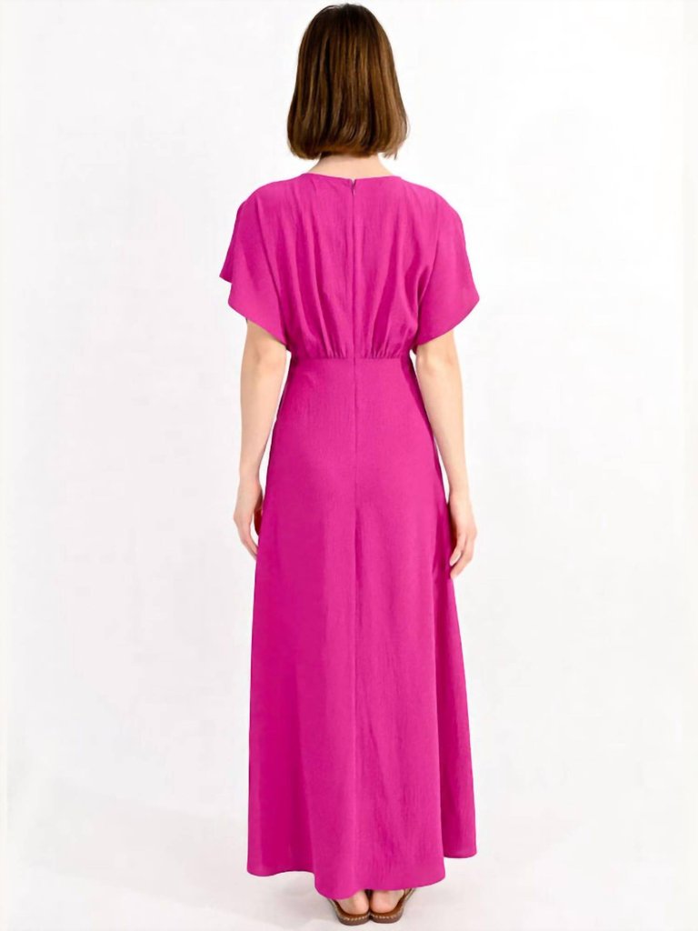 Seville Maxi Dress In Fuchsia