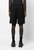Men'S Logo Trim Elastic Waist Cotton Bermuda Sweat Shorts