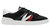 Men's Monaco M Black Leather Logo Lace Up Sneakers - Multicolor