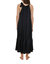 Belinda Maxi Silk Dress In Black