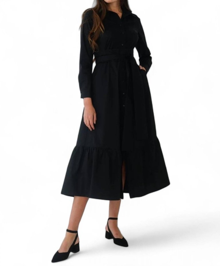 Carrie Dress In Black - Black