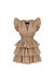 Cathy Mini Dress In Beige - Beige