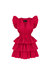 Cathy Mini Dress In Cherry Red - Cherry Red