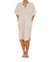 Rebecca Shirt Dress In White - White