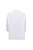 Linen Mandarin Neck 3/4 Sleeve Button Down Asymmetric  Shirt - White