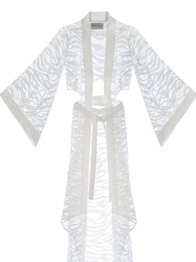 Monique Sevilla White Transparent Kimono Dress product