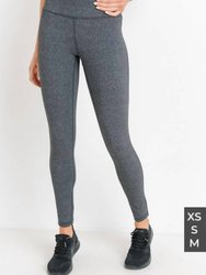 Highwaist Solid Legging - Grey