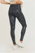 Holographic Microdot Foil High Waist Legging