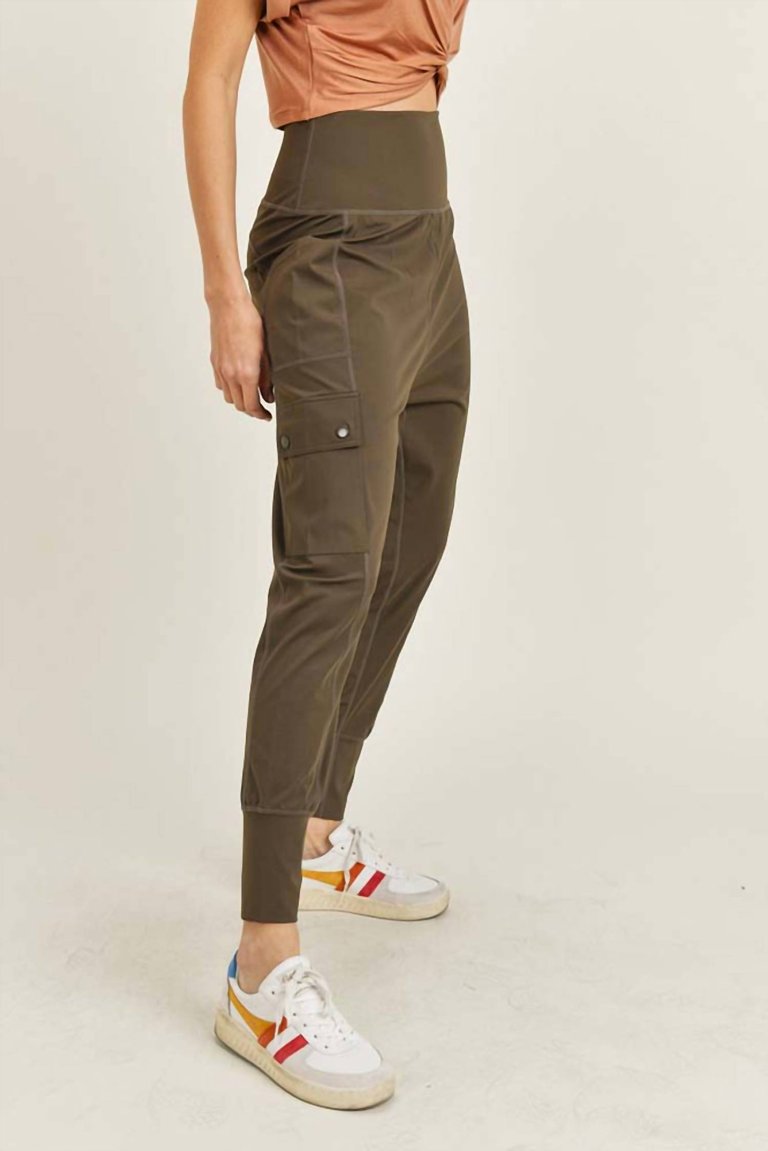 Rocco Utility Pant In Olive