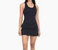 Ruffle Back Athletic Dress - Black