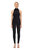 Americana Monoskin Bodysuit - Black - Black