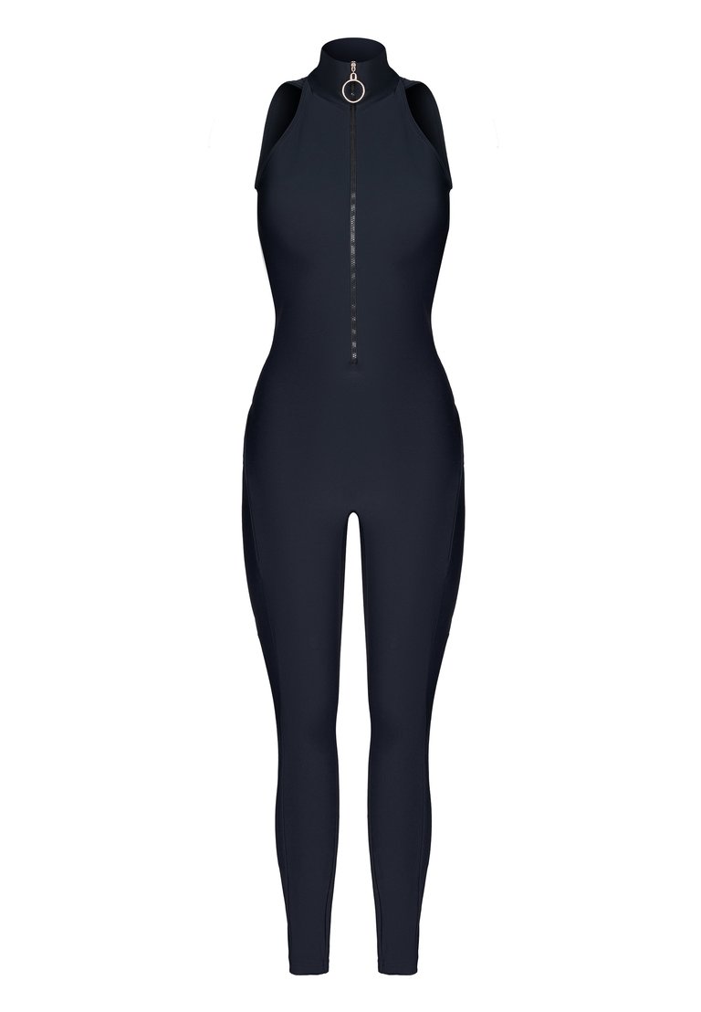 Americana Monoskin Bodysuit - Black