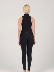 Americana Monoskin Bodysuit - Black