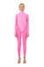 Body Open Heart Pink Bodysuit - Pink