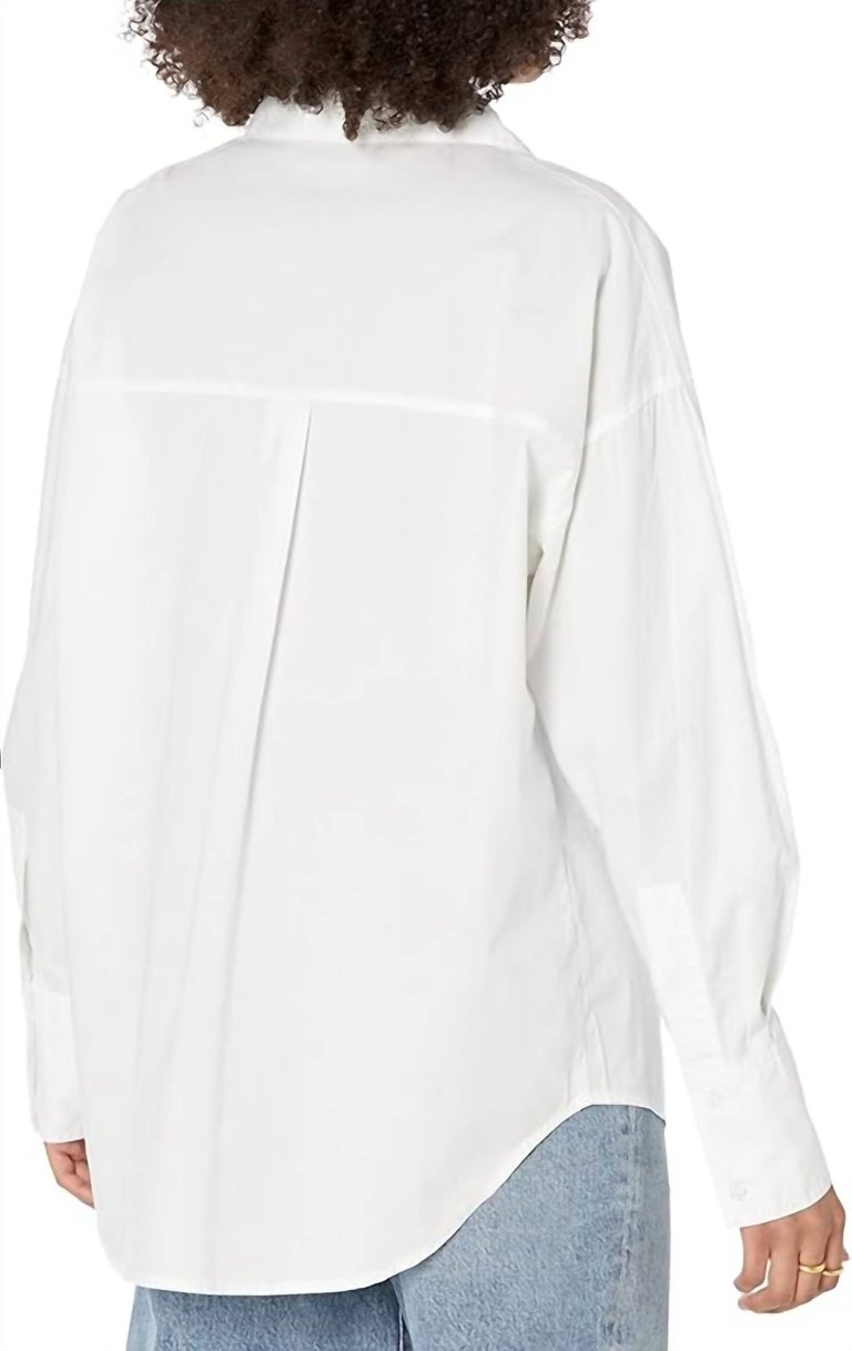 Poplin Shirt In White