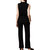 Supersoft 70's Jumpsuit In Black