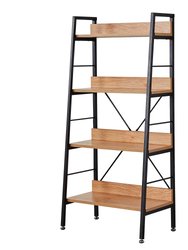 Allday 24" L x 14" W Metal Frame Bookshelf