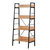 Allday 24" L x 14" W Metal Frame Bookshelf