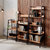 Allday 24" L x 14" W Metal Frame Bookshelf