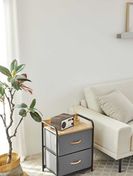 Querencia Gray Finish 2/3-Drawer Chest Of Drawers