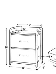 Querencia Gray Finish 2/3-Drawer Chest Of Drawers