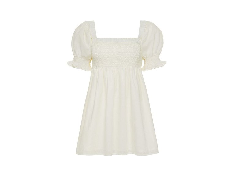 Cream Marcela Dress