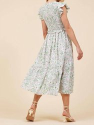 Floral Smocked Dress