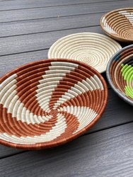 Assorted Set of 7 African Baskets 7.5”-12” Wall Baskets Set