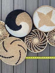 Moon’s Unique Set of 7 African Baskets 7.5”-12” Wall Baskets Set