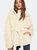 Faux Shearling Zip Up Hooded Jacket